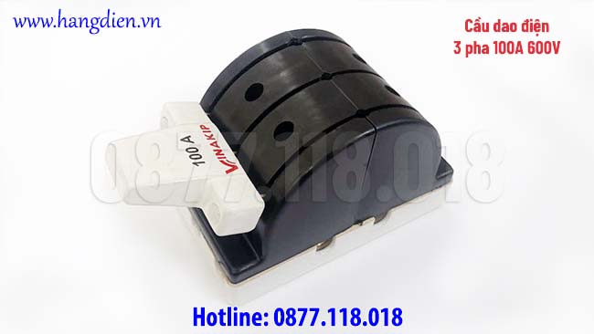 Cầu dao điện 3 pha 100A 600V - Ảnh 2
