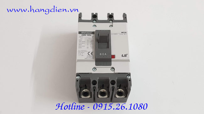 Aptomat khối MCCB ABN103c 3 Pha LS 60A - Ảnh 4