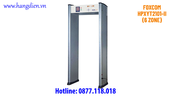 Cổng dò kim loại FoxCom HPXYT2101-II (6 Zone)