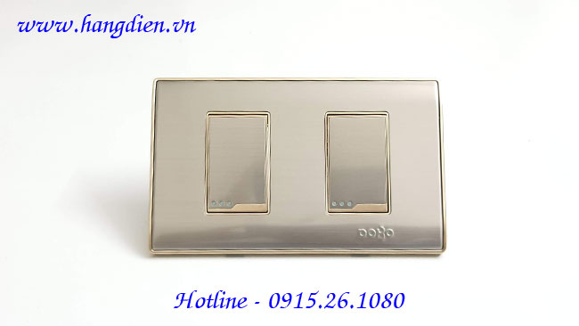 Công tắc đôi Dobo một chiều A80-88803
