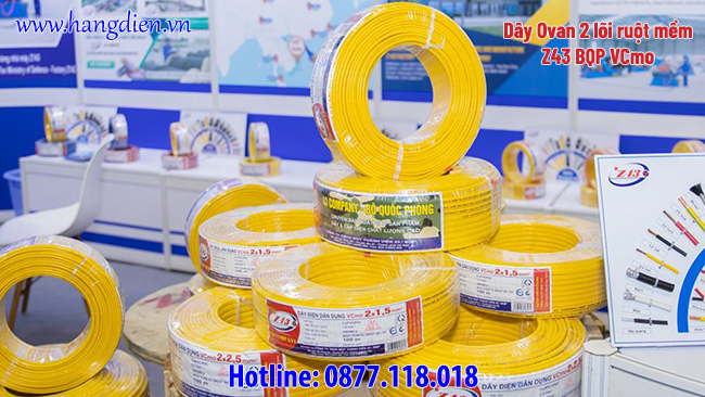 Dây Ovan 2 lõi ruột mềm Z43 BQP VCmo - Ảnh 4