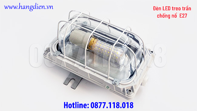 Đèn LED treo trần chống nổ Ex E27 - Ảnh 3