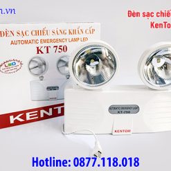 Đèn sạc chiếu sáng khẩn cấp KenTom KT750