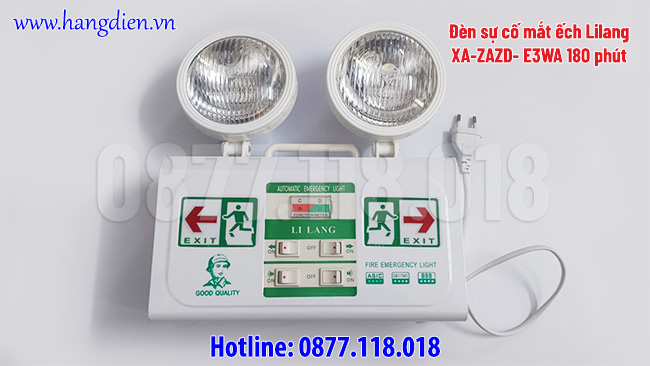 Đèn sự cố mắt ếch Lilang XA-ZAZD-E3WA 180 phút