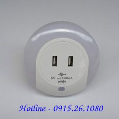 Đèn ngủ cảm ứng kiêm sạc USB Dobo