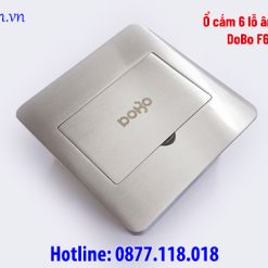 Ổ cắm 6 lỗ âm sàn Hàn Quốc DoBo F66-886601m