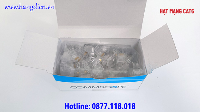 Đầu hạt mạng RJ45 CAT6 AMP - Ảnh 3