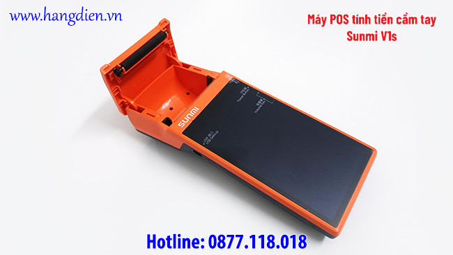 Máy bán hàng POS cầm tay Sunmi V1s - Ảnh 3