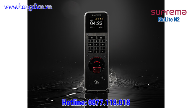 Máy chấm công vân tay Suprema BioLite N2 - Ảnh 3