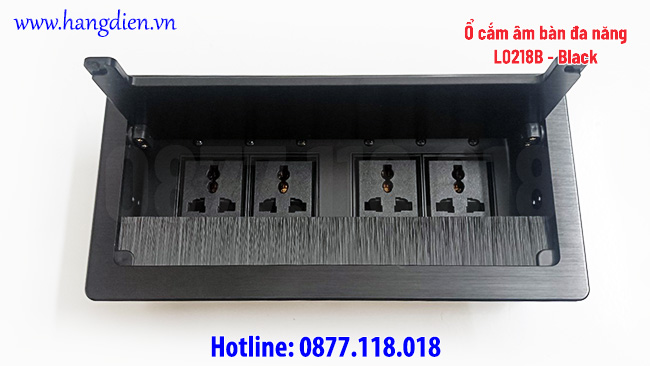 Ổ cắm âm bàn 4 ổ đa năng L0218B