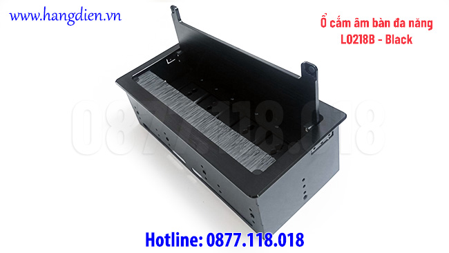 Ổ cắm âm bàn 4 ổ đa năng L0218B - Ảnh 2