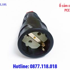 Ổ cắm cao su di động PCE F2510-SR 16A