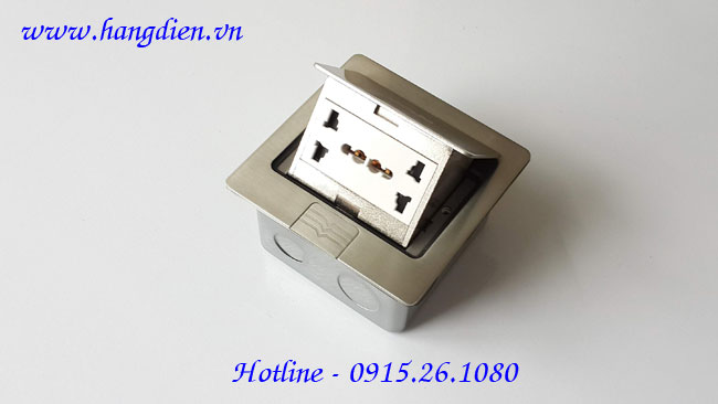 Ổ cắm điện âm sàn Dobo chống nước - Ảnh 2