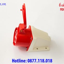 Ổ cắm công nghiệp gắn tường MDCE 5P 32A IP44