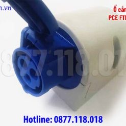 Ổ cắm công nghiệp PCE F113 2P+E 16A IP44