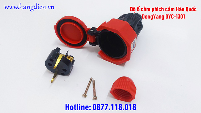Bộ ổ cắm phích cắm Hàn Quốc DongYang DYC 1301 - Ảnh 4