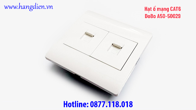 Ổ cắm mạng CAT6 Hàn Quốc DoBo A50-50029 - Ảnh 2