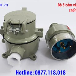 Bộ ổ cắm và phích cắm 3 chấu chống nổ Ex 16A