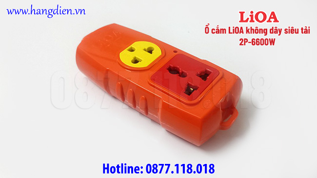 Ổ cắm không dây siêu chịu tải LiOA 2P 6600W - Ảnh 3