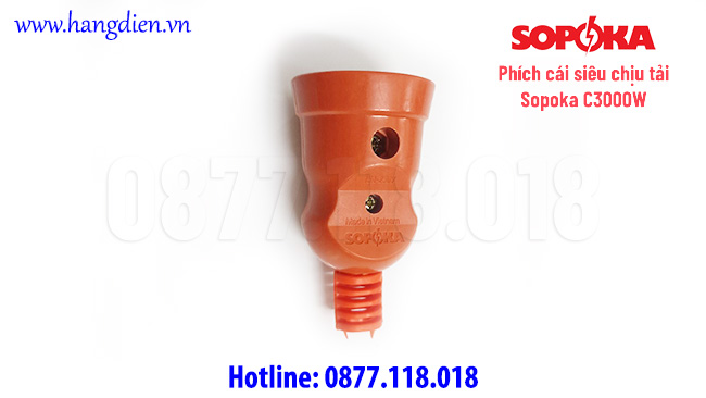 Phích cái siêu tải Sopoka C3000W