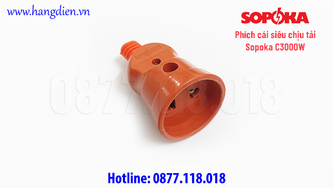 Phích cái siêu tải Sopoka C3000W - Ảnh 3