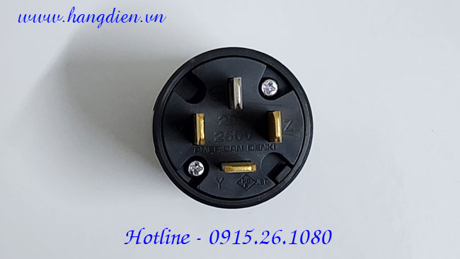 Phích cắm điện 4P 20A Denki 9222N - Ảnh 2