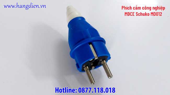 Phích cắm công nghiệp Schuko MD012