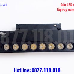 Đèn LED ray tiêu điểm lắp ray nam châm âm trần 12W