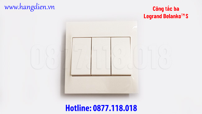 Công tắc ba Legrand Belanko 617604 - Ảnh 3