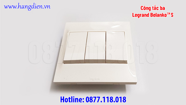 Công tắc ba Legrand Belanko 617604