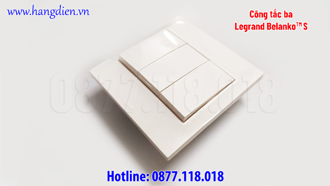 Công tắc ba Legrand Belanko 617604 - Ảnh 2