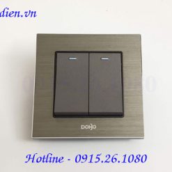 Công tắc đôi Dobo một chiều A90X-88004
