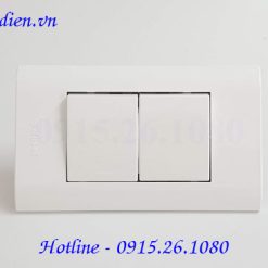 Công tắc điện đôi DLW2107 Dosel