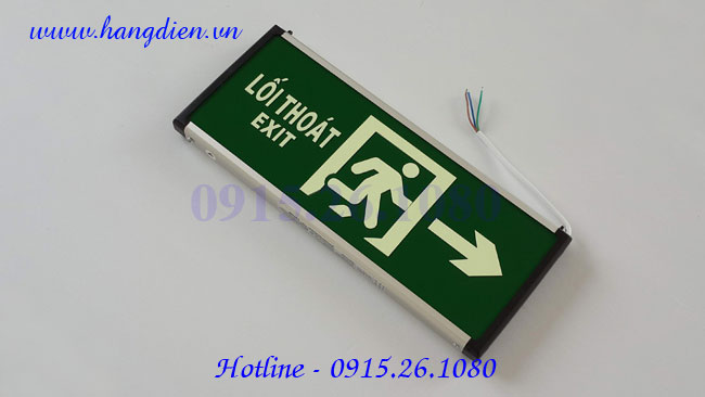 Đèn Exit có dạ quang Lilang - Ảnh 2