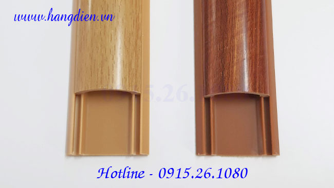 Ghen bán nguyệt vân gỗ D50