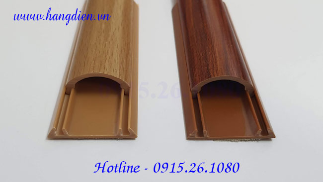 Nẹp sàn bán nguyệt vân gỗ D50 - Ảnh 4
