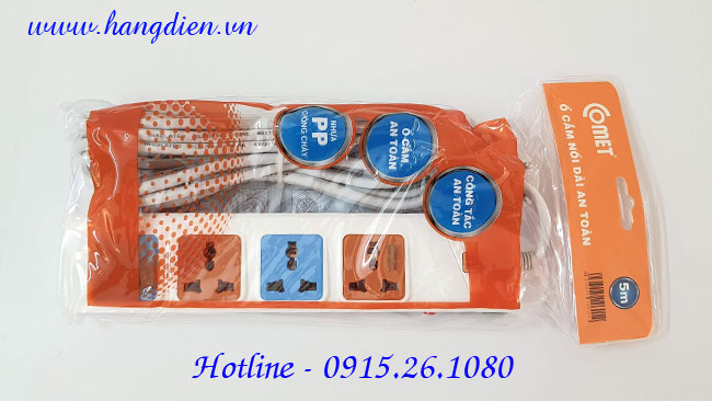 Ổ cắm điện nối dài Comet CES10405