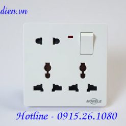 Ổ cắm điện 8 chấu Morele