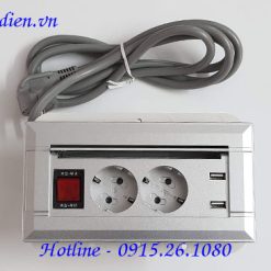 Ổ cắm điện âm bàn Furmax FP-PW207