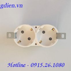 Ổ cắm điện Dongyang 2 lỗ DYC-C201