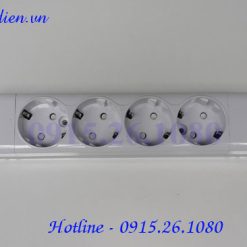 Ổ cắm điện Schuko 4 lỗ Hàn Quốc