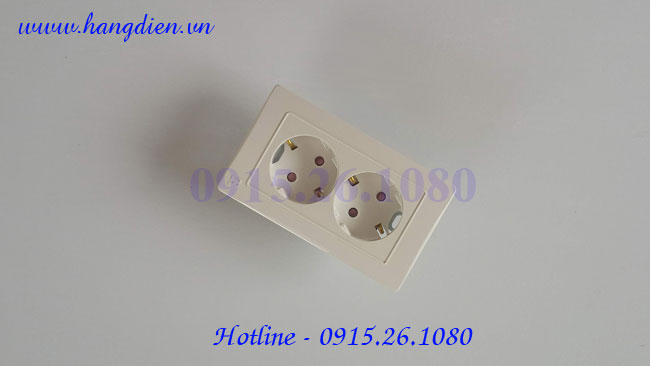 Ổ cắm điện Tera Hàn Quốc 2 lỗ TRS-200 - Ảnh 3