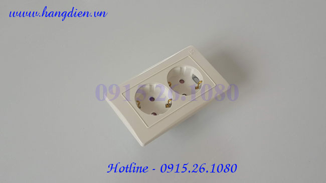 Ổ cắm điện Tera Hàn Quốc 2 lỗ TRS-200 - Ảnh 2