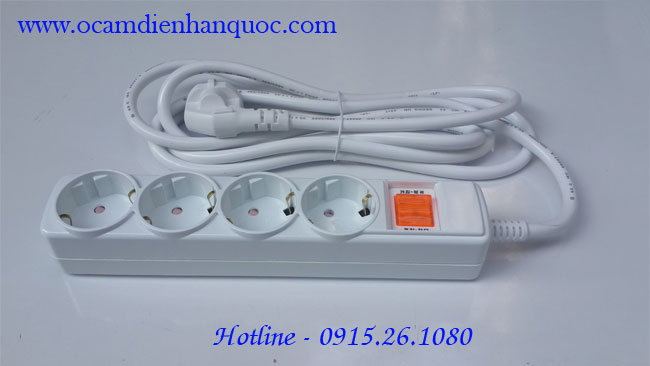 Ổ cắm điện multicode 4 lỗ Hàn Quốc - Ảnh 4