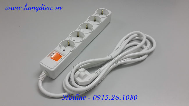 Ổ cắm điện multicode 5 lỗ Hàn Quốc - Ảnh 2