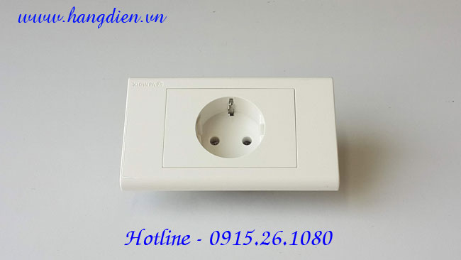 Ổ cắm điện Schuko S18/16 Sino - Ảnh 2