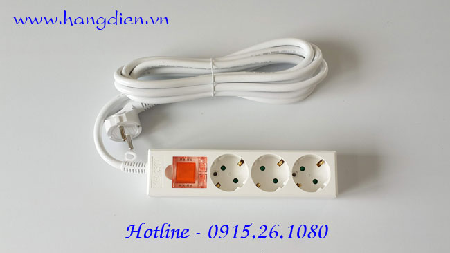 Ổ cắm điện Hàn Quốc 3 lỗ DYM-G3C - Ảnh 2