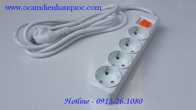 Ổ cắm điện multicode 4 lỗ Hàn Quốc - Ảnh 3