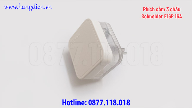Phích cắm 3 chấu Schneider E16P 16A - Ảnh 4