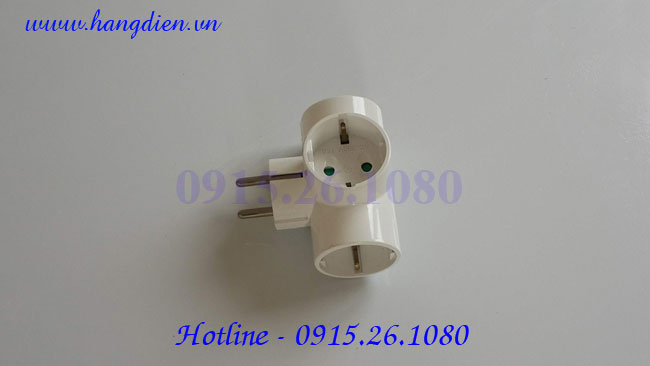 Phích cắm điện chia 3 schuko Hàn Quốc